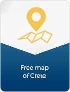 map of crete banner - Rent CITROEN C3 1300 CC in Crete
